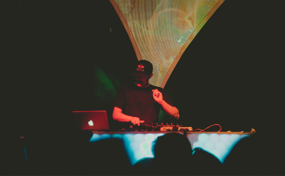 Buku live in Portland (front)